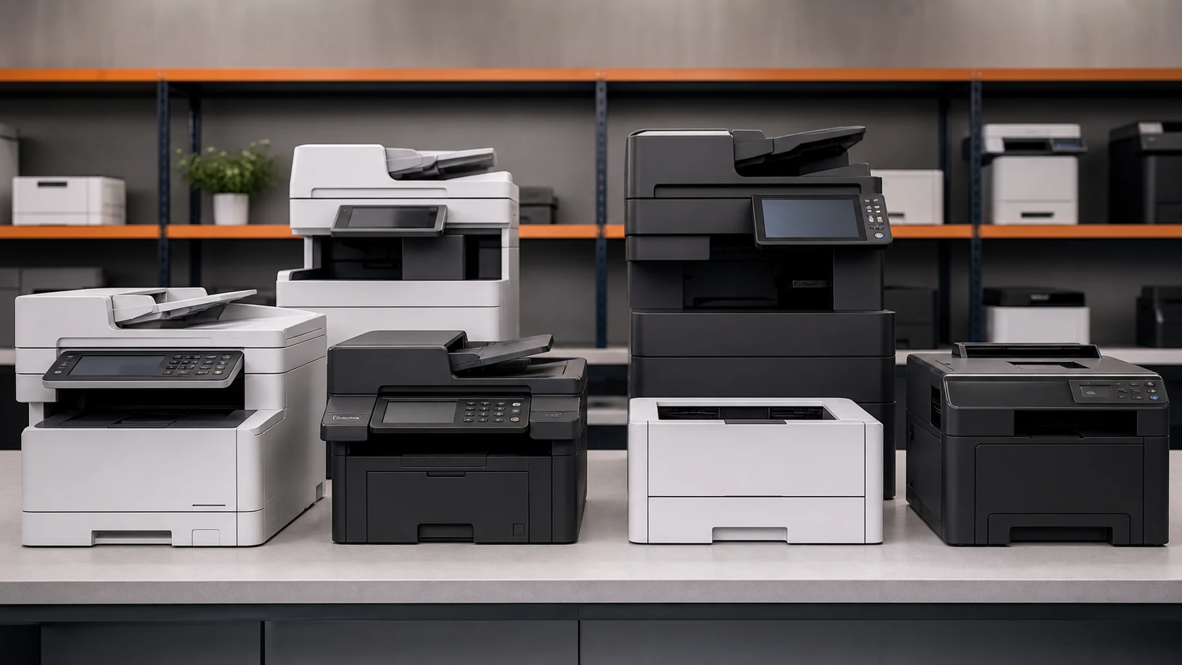 เครื่องพิมพ์สำนักงานมือสองสำหรับหน้าบริการรับซื้อ Printer สำนักงาน